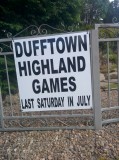 Day 8 - Dufftown Highland games